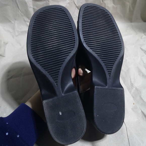 Vintage Cutout Elastic Band Black Sandals for Hipster Boho Summer - Picture 6 of 11